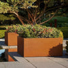 Steel Planter Box Garden Patio Flower Raised Bed Tree Vegetable Pot Growing Herb