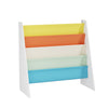 4 Tier Children Sling Book Rack Bookshelf Wooden Kids Book Rack Storage Shelf