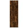 Storage Cabinet Smoked Oak 70x42.5x225 Engineered Wood J6I6