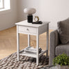 Corner Bedside Table Nightstand Coffee Tea Side End Lamp Desk Shelf Home Storage