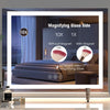 Hollywood Mirror High Definition Bluetooth Speaker LED Bulbs w/10x Totdsvvpnjxbv
