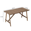Wooden Garden Furniture Set 4 Seaters Dining Outdoor Table Chairs Hardwood Patio