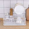 Kitchen Dish Drainer Rack Sink Washing Plates Draining Board Cutlery Cups Holder