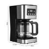 950W Filter Coffee Maker Machine 12 Cup Automatic Setting Digital Timer 1.5L NEW