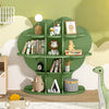 Green Bookshelf Storage Shelf For Children's Reading Room Open Storage Modern
