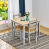 Panana Solid Pine Dining Table 2/4Chairs Bistro Set Kitchen Home Furniture