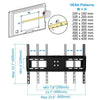 TV Stand Bracket Desk Top Monitor Table Mount VESA Universal For 22-70 Inch UK