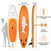 11FT Paddle Board SUP Stand Up Sudboard 335*84*15 Bag Pump Complete Kit Orange