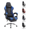 Heavy Duty Gaming Chair Swivel Recliner Racing PC Game Chair with Footrest NEW