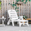 Plastic Garden Sun Lounger Outdoor Folding Day Bed Chair Beach Pool Recliner