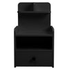 Telephone Bedside Table Cabinet Nightstand Side End Drawer Shelf Storage Bedroom
