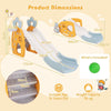 Toddlers Pineapple Theme Kids Freestanding Play Slide Toy Climber Playset