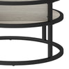 Round Lift Top Coffee Table with Hidden Storage, for Living Room, Modern Design