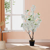 Large 105cm Tall Artificial Sakura Tree In/Outdoor Tall Home House Plants in Pot