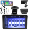 7" Touch Screen 2K Portable Car Wireless Apple CarPlay Android Auto Radio BT FM