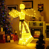 Pre-Lit Xmas Angel Outside Holiday Display Christmas