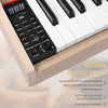 Glarry 88 keys Bluetooth Digital Piano Weighted E-Piano +Stand Pedals Headphone
