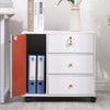 3/5 Drawer Mobile Filing Cabinets Printer Stand Pedestal Lockable Office Cabinet