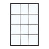 Rectangle Wall Mirror Outdoor Garden Patio Villa Window Style Mirror Home Décor