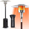 13.5KW Patio Heater Outdoor - 220cm Tall Gas Heater with Wheels