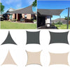 WATERPROOF Outdoor Shade Sail Patio Suncreen Awning Garden Sun Canopy UV Block