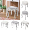 Vintage Dressing Table Desk Stool Vanity Seat Dresser Chairs Bedroom Carving Leg