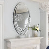 Modern Decoration Wall Silver Mirror Tear Drop Hanging Mirror for Living Room UK