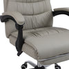 Office Desk Chair Executive Swivel Recliner Chair Adjust Seat Height Padded Arms