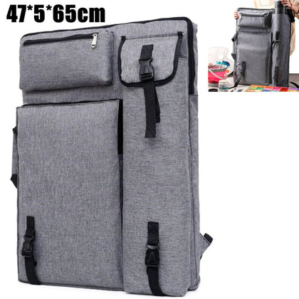 A2 Art Portfolio Bag Drawing Board Bag Waterproof Portable Painting Storage Case