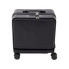 Wheeled Black Suitcase Cabin Trolley Bag Hand Luggage Carry On Travel Case