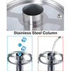 16L Commercial Stainless Steel Beverage Dispenser 2-Tank Drink Juice Dispenser
