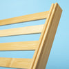 Dirty Clothes Basket Bamboo Shelf Home Bathroom Storage Rack Towel Organizer UK