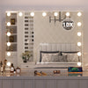 17 LED Hollywood Makeup Mirror Large Vanity Light Mirror with Dimmable LED Bulbs
