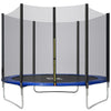 Outdoor Trampoline with Safety Net Enclosure Spring Cover Padding Ladder 8ft