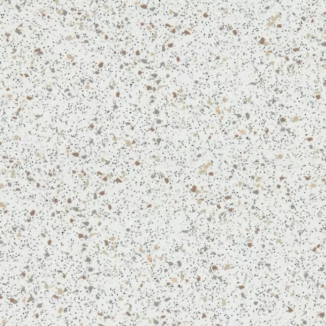 WHITE Granite Effect Sparkly Flooring / Glitter Sparkle Vinyl Lino Safety Floor