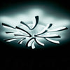 Square/Ring LED Ceiling Lamp Cool White Light Chandelier Fixture Bedroom Living
