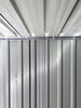 Pent Roof Garden Shed 8 x 4ft Galvanized Steel Shed House Outdoor Storage w/Base