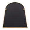 Framed Arched Mirror Wall Mounted Vanity Makeup Bedroom Glass Dressing Mirror