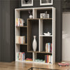 Liam Bookcase White & Walnut
