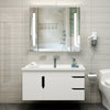Wall Mounted Shaver Socket LED Bathroom Mirror Cabinet Illuminated Lights Hotel