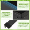 100 x 40 x 80 cm Outdoor Standing Gardening Box w/ Legs-Black