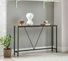 Slim Hallway Console Table Industrial Narrow Vintage Stand Sideboard Unit Metal