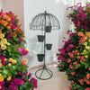 Metal Plant Pot Stand Holder Indoor Outdoor Garden Decor Flower Planter Display