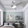 3/4/5 Blades Ceiling Fan & LED Lights Reversible Motor 52" Cooling Fan Lighting