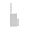 White Dressing VanityTable LED Mirror Makeup Desk with 5 Drawers 2Shelves