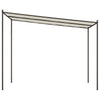 Gazebo White 3x3 m 180 g/m² Fabric and Steel Q2Q7