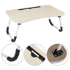 40X60cm Folding Laptop Table Bed Tray Portable Computer Breakfast Desk Stand