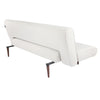 Faux Suede Velvet/Linen Fabric Upholstered Sofa Bed 3 Seater Recliner Sofabed