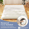 200 x 150 x 10cm Japanese Floor Mattress Futon Mattress Roll up Mattress-Beige
