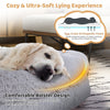 Washable Human Pet  Bed Fluffy Faux Fur Nap Pet Bed Bed w/ Soft Blank